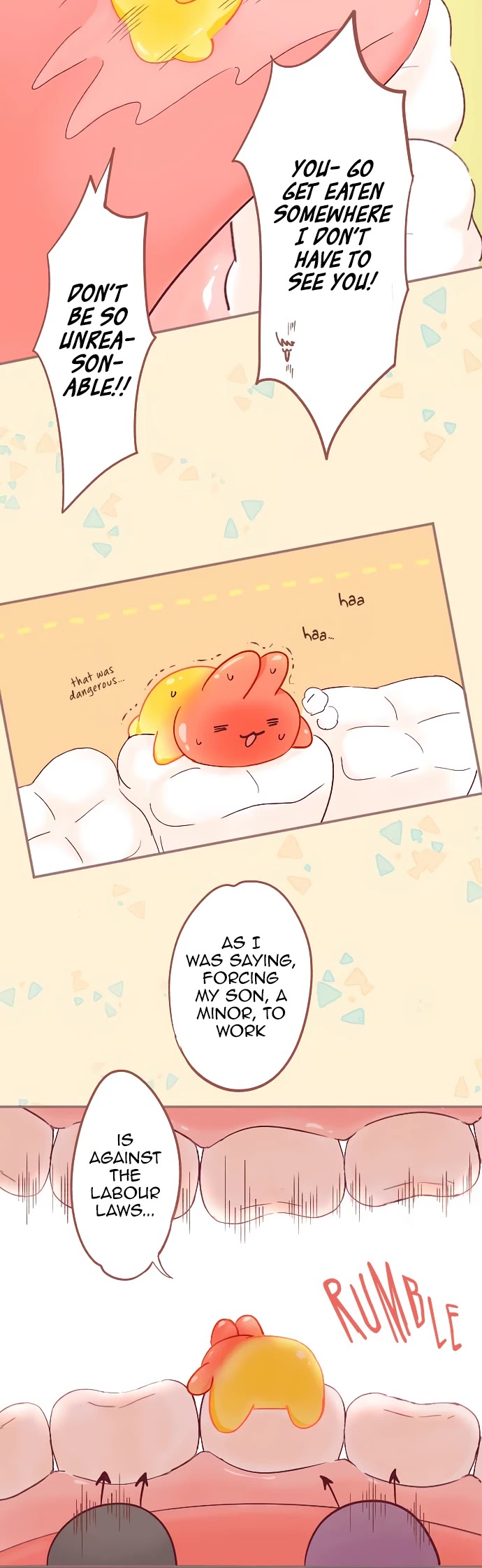 Let Me Eat You Chapter 57 page 8 - Chapter 57: Get to Work, Usa Bacteria!