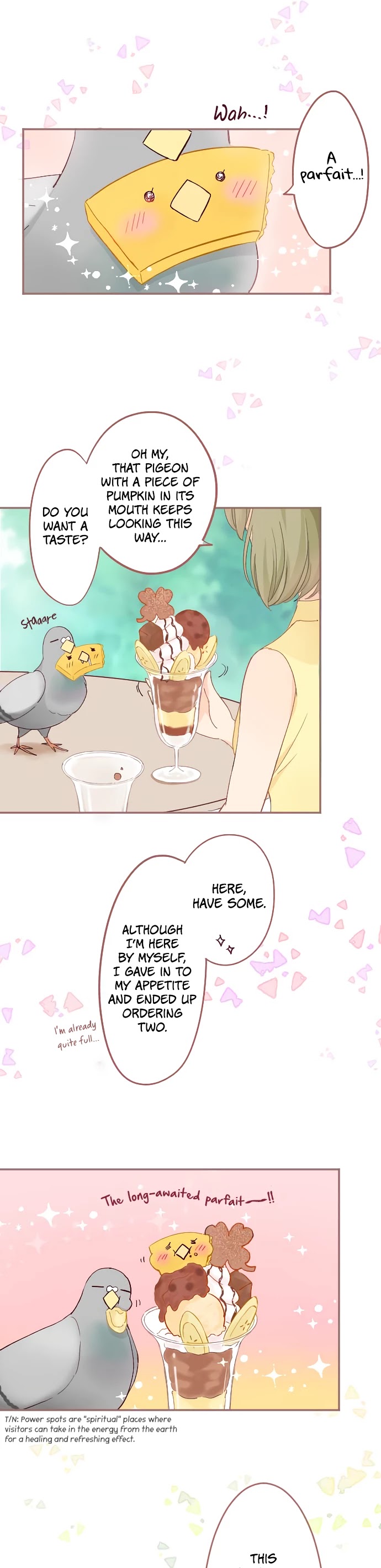 Let Me Eat You Chapter 61 page 4 - Chapter 61: A Maiden's Romance: Usa Parfait Time