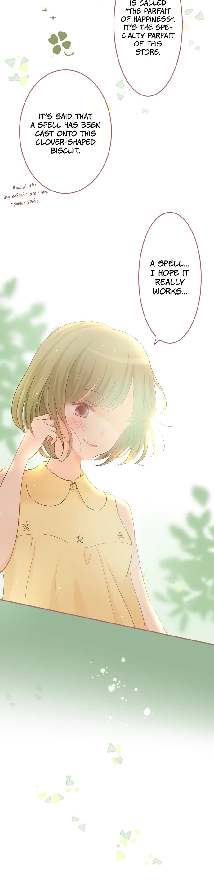 Let Me Eat You Chapter 61 page 5 - Chapter 61: A Maiden's Romance: Usa Parfait Time