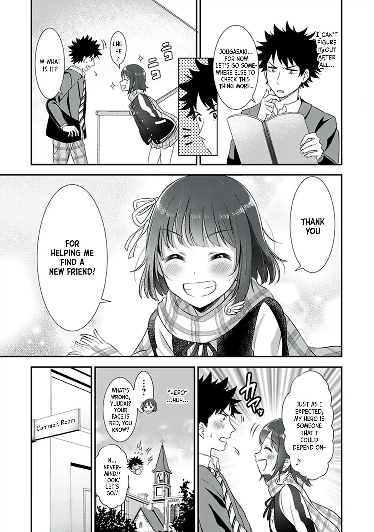 Let this place be an Alternate Universe! Chapter 2 page 13 - Chapter 2: The Heroine and The Villager