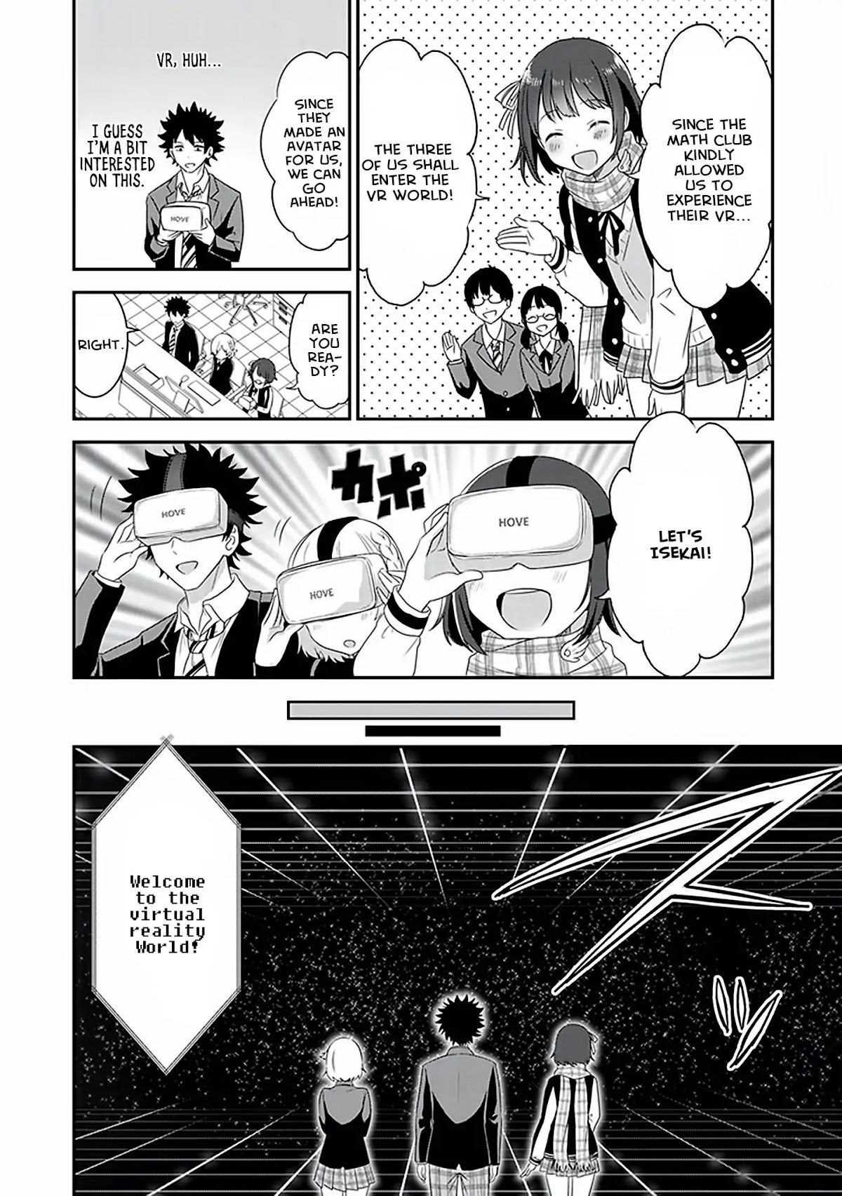 Let this place be an Alternate Universe! Chapter 3.5 page 4 - Chapter 3.5: Welcome to the VR World