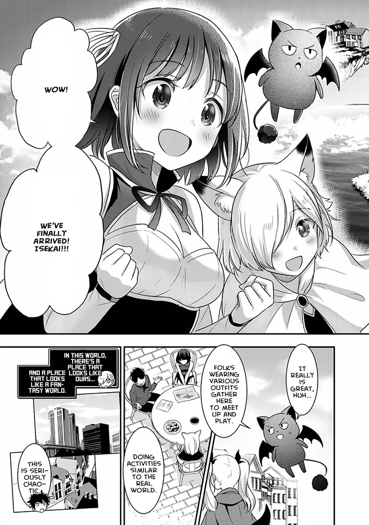 Let this place be an Alternate Universe! Chapter 3.5 page 7 - Chapter 3.5: Welcome to the VR World