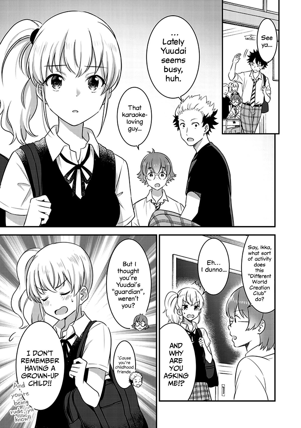 Let this place be an Alternate Universe! Chapter 4 page 6 - Chapter 4: All About My Brother
