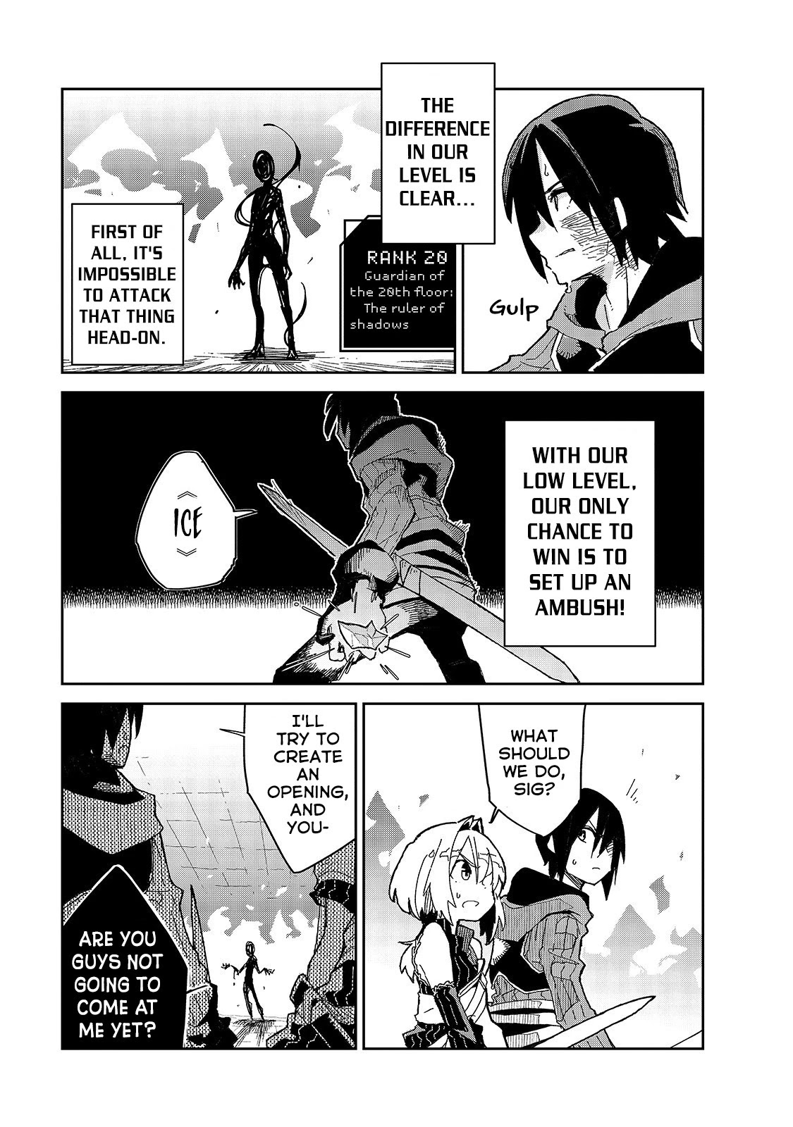 Let's Aim for the Deepest Part of the Otherworldly Labyrinth Chapter 10 page 4 - Chapter 10: The 20th Floor Seeks You. Before This Body Melts and Washes Into The Darkness II