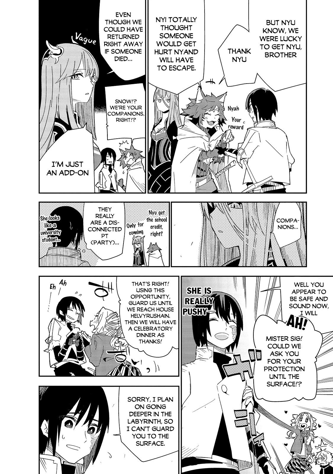 Let's Aim for the Deepest Part of the Otherworldly Labyrinth Chapter 18 page 22 - Chapter 18