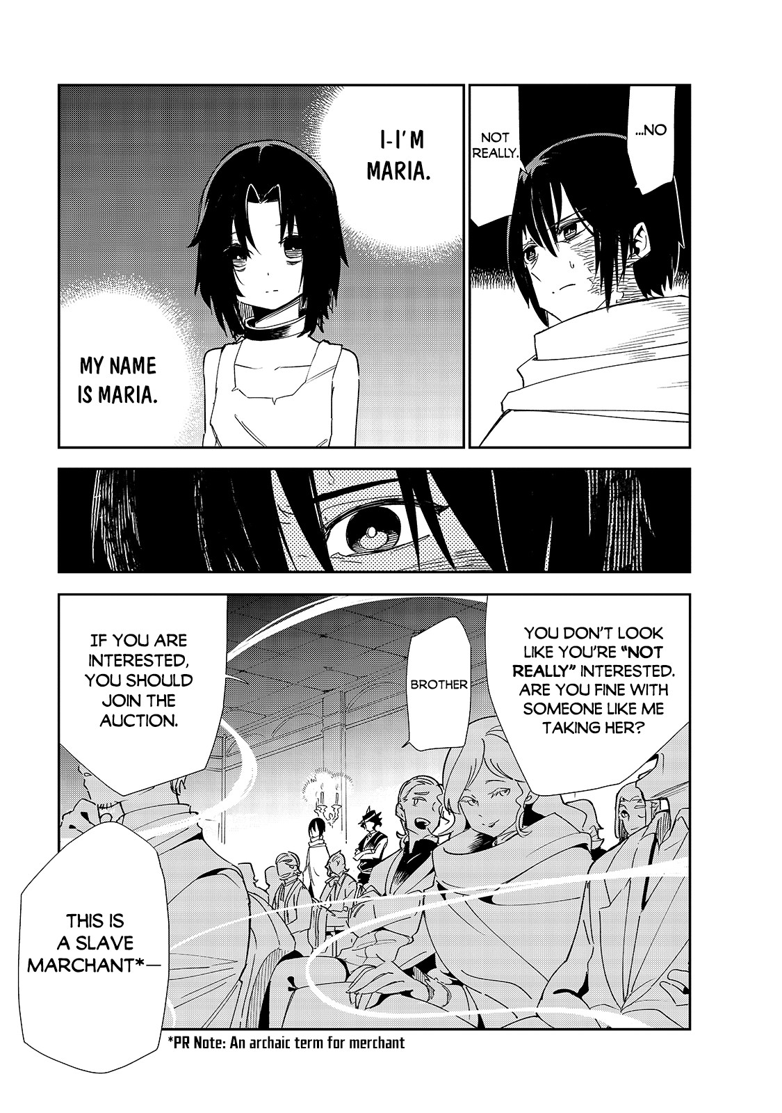 Let's Aim for the Deepest Part of the Otherworldly Labyrinth Chapter 20 page 10 - Chapter 20: The Black Haired Girl