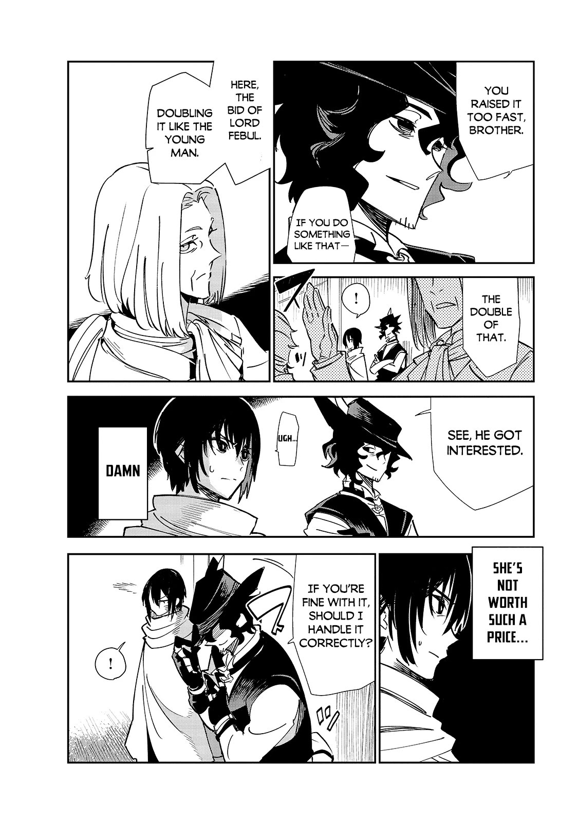 Let's Aim for the Deepest Part of the Otherworldly Labyrinth Chapter 20 page 13 - Chapter 20: The Black Haired Girl