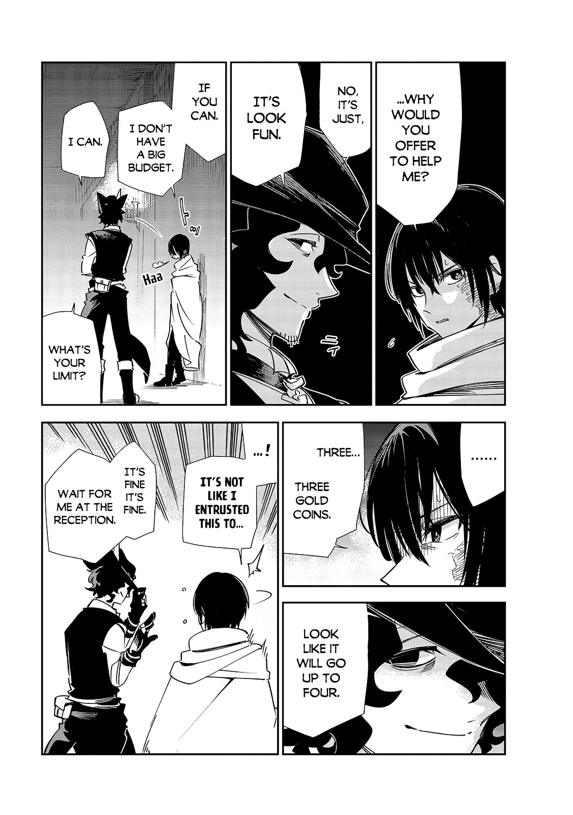 Let's Aim for the Deepest Part of the Otherworldly Labyrinth Chapter 20 page 14 - Chapter 20: The Black Haired Girl