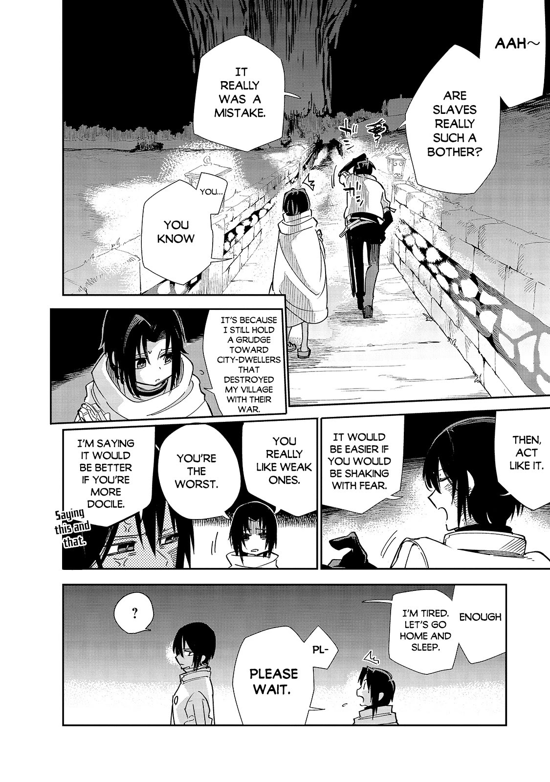 Let's Aim for the Deepest Part of the Otherworldly Labyrinth Chapter 20 page 31 - Chapter 20: The Black Haired Girl