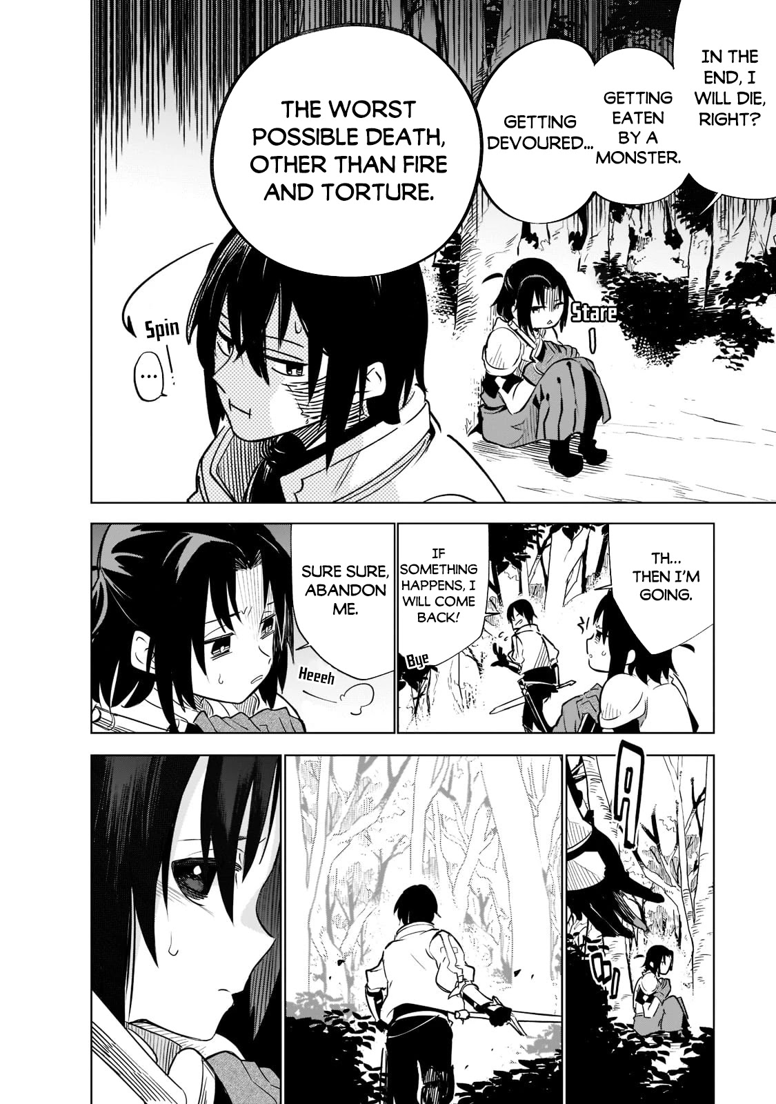 Let's Aim for the Deepest Part of the Otherworldly Labyrinth Chapter 22.1 page 9 - Chapter 22.1: Desertion
