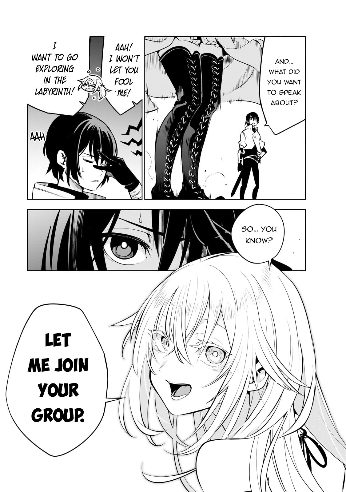 Let's Aim for the Deepest Part of the Otherworldly Labyrinth Chapter 27 page 8 - Chapter 27