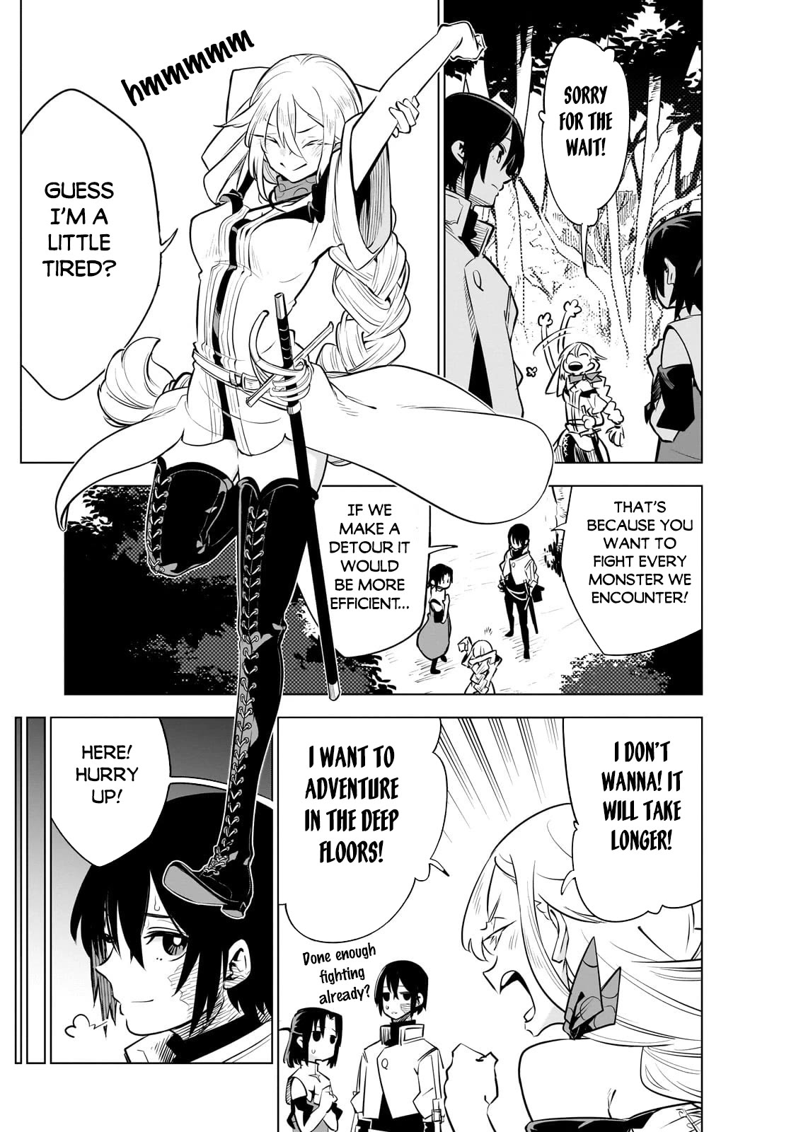 Let's Aim for the Deepest Part of the Otherworldly Labyrinth Chapter 28 page 11 - Chapter 28