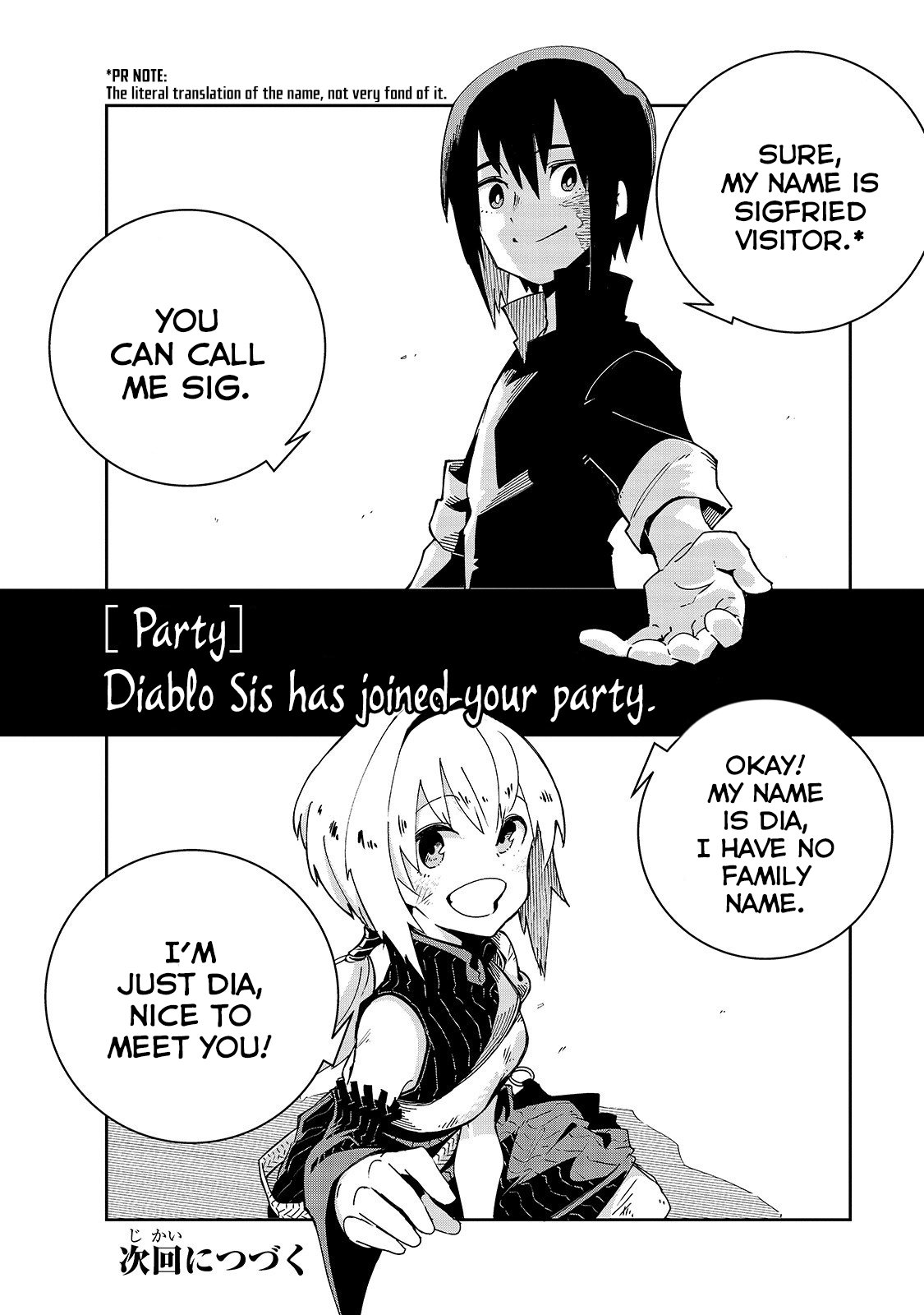 Let's Aim for the Deepest Part of the Otherworldly Labyrinth Chapter 3 page 33 - Chapter 3