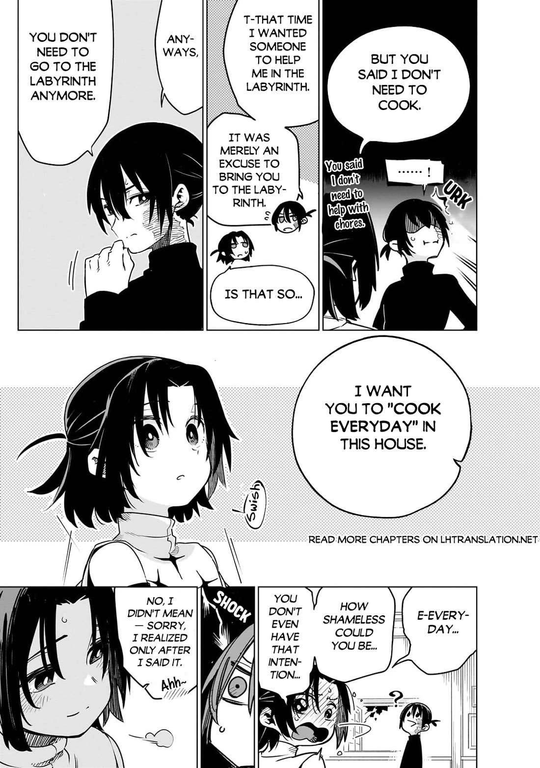 Let's Aim for the Deepest Part of the Otherworldly Labyrinth Chapter 31 page 12 - Chapter 31