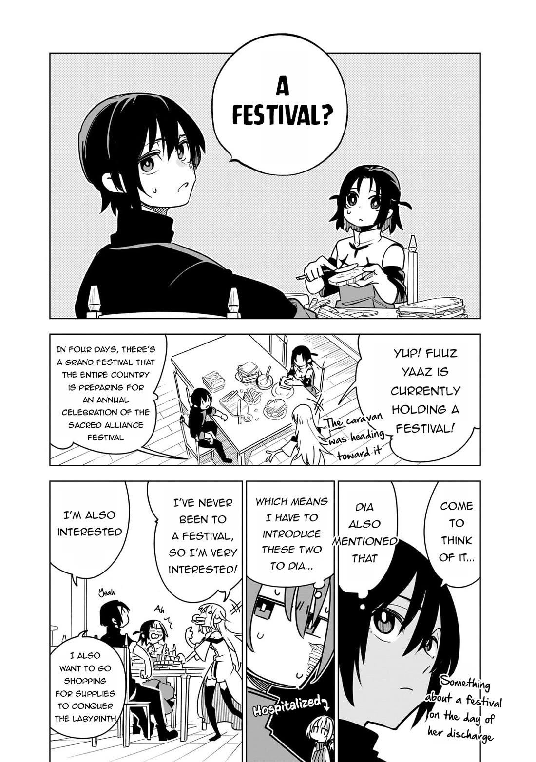 Let's Aim for the Deepest Part of the Otherworldly Labyrinth Chapter 33 page 3 - Chapter 33