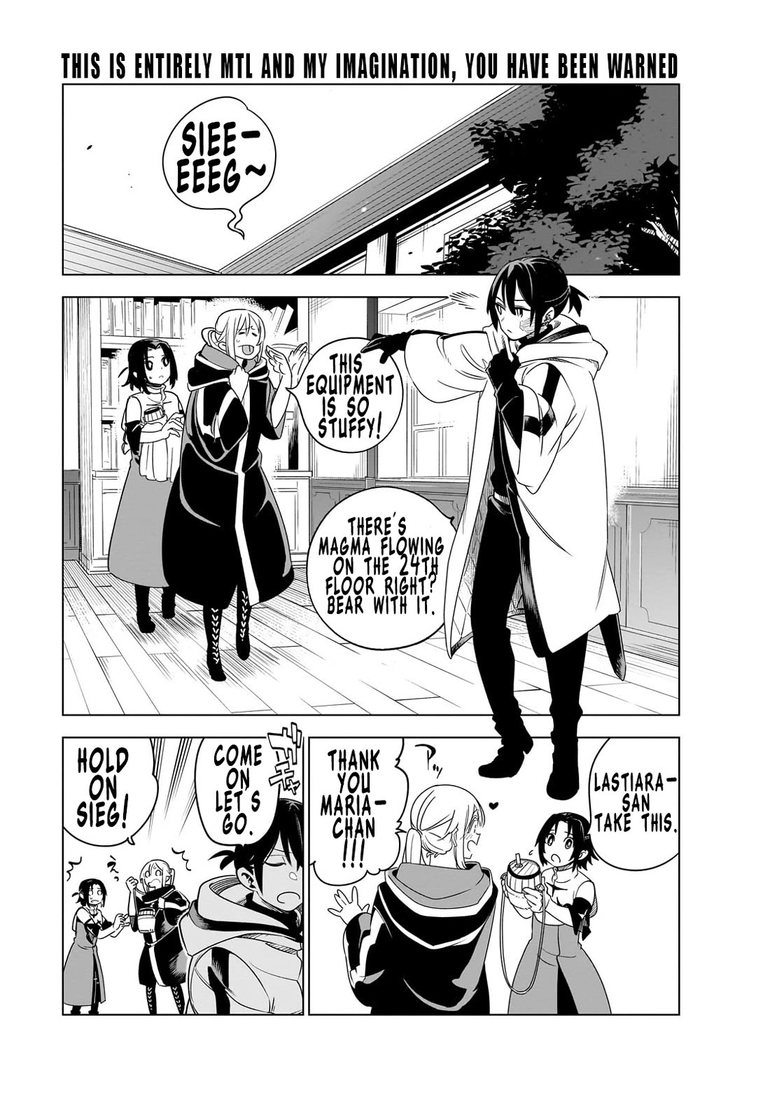 Let's Aim for the Deepest Part of the Otherworldly Labyrinth Chapter 34 page 1 - Chapter 34: Branching Point [Pre-Festival] (2)