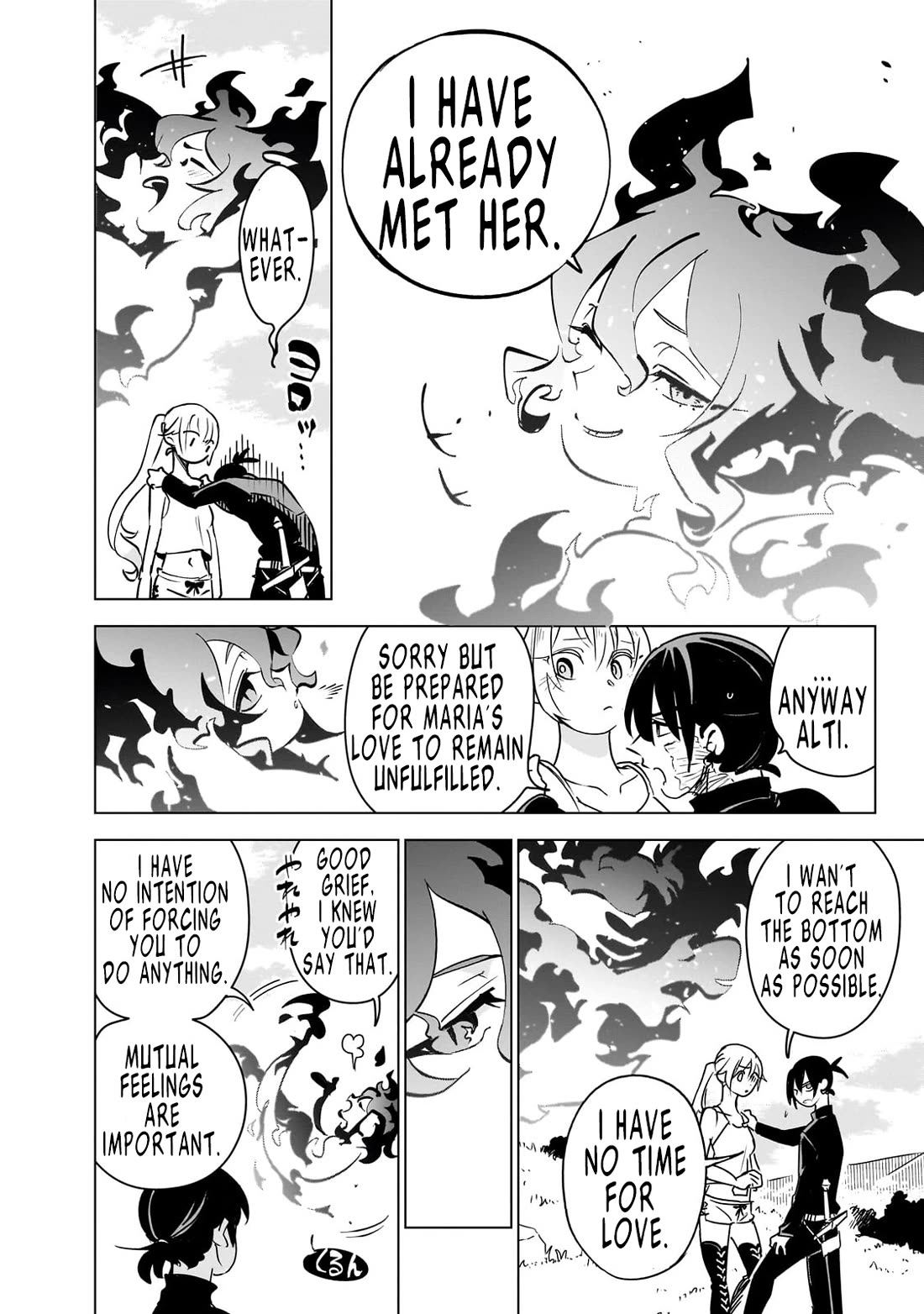 Let's Aim for the Deepest Part of the Otherworldly Labyrinth Chapter 34 page 28 - Chapter 34: Branching Point [Pre-Festival] (2)