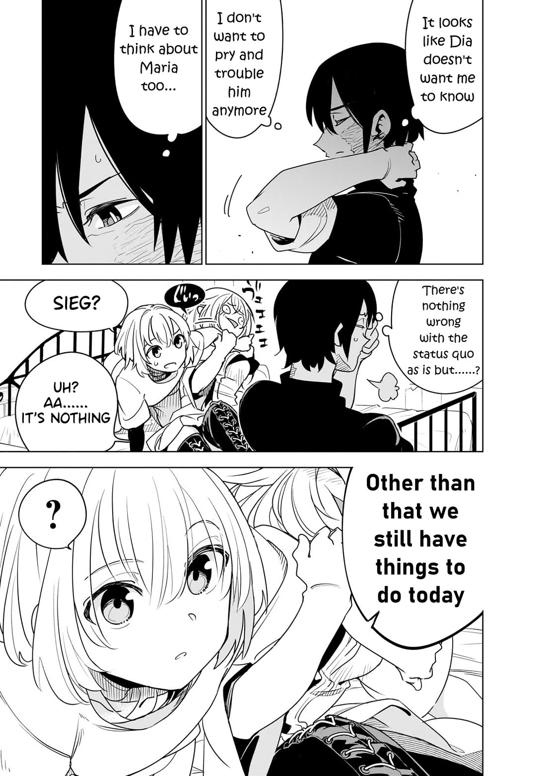 Let's Aim for the Deepest Part of the Otherworldly Labyrinth Chapter 35 page 15 - Chapter 35: Branching Point [Pre-Festival] (3)