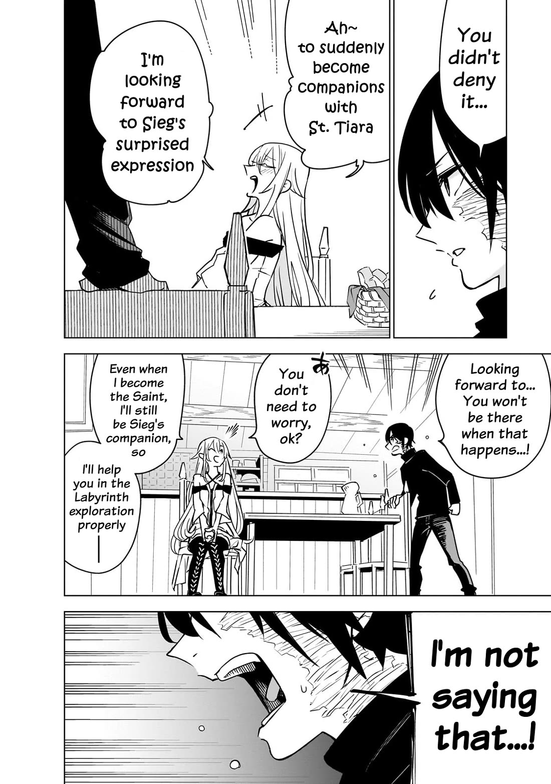 Let's Aim for the Deepest Part of the Otherworldly Labyrinth Chapter 38 page 6 - Chapter 38: The ｢Artificial's｣ true feelings