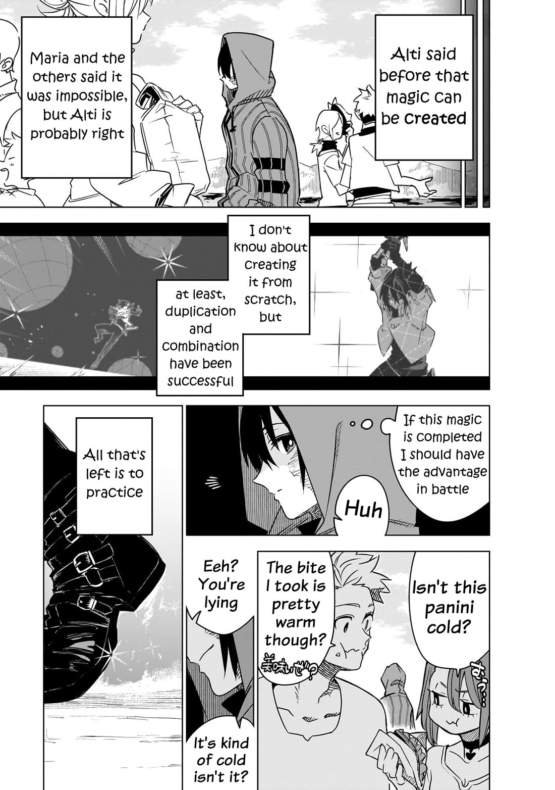Let's Aim for the Deepest Part of the Otherworldly Labyrinth Chapter 39 page 22 - Chapter 39: The Night Before The Decisive Battle