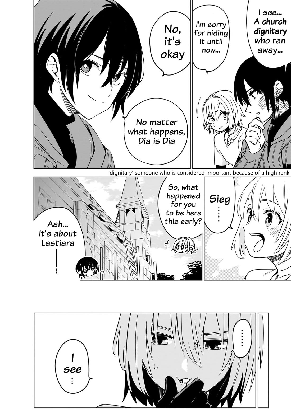 Let's Aim for the Deepest Part of the Otherworldly Labyrinth Chapter 39 page 6 - Chapter 39: The Night Before The Decisive Battle