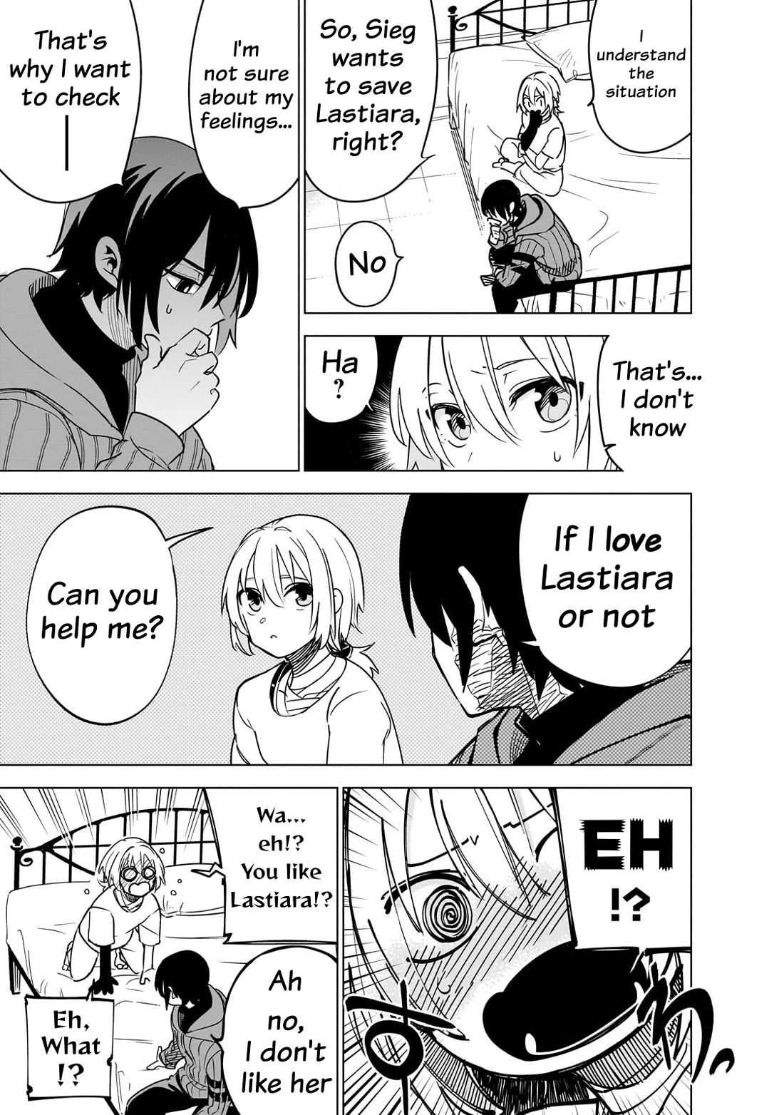 Let's Aim for the Deepest Part of the Otherworldly Labyrinth Chapter 39 page 7 - Chapter 39: The Night Before The Decisive Battle