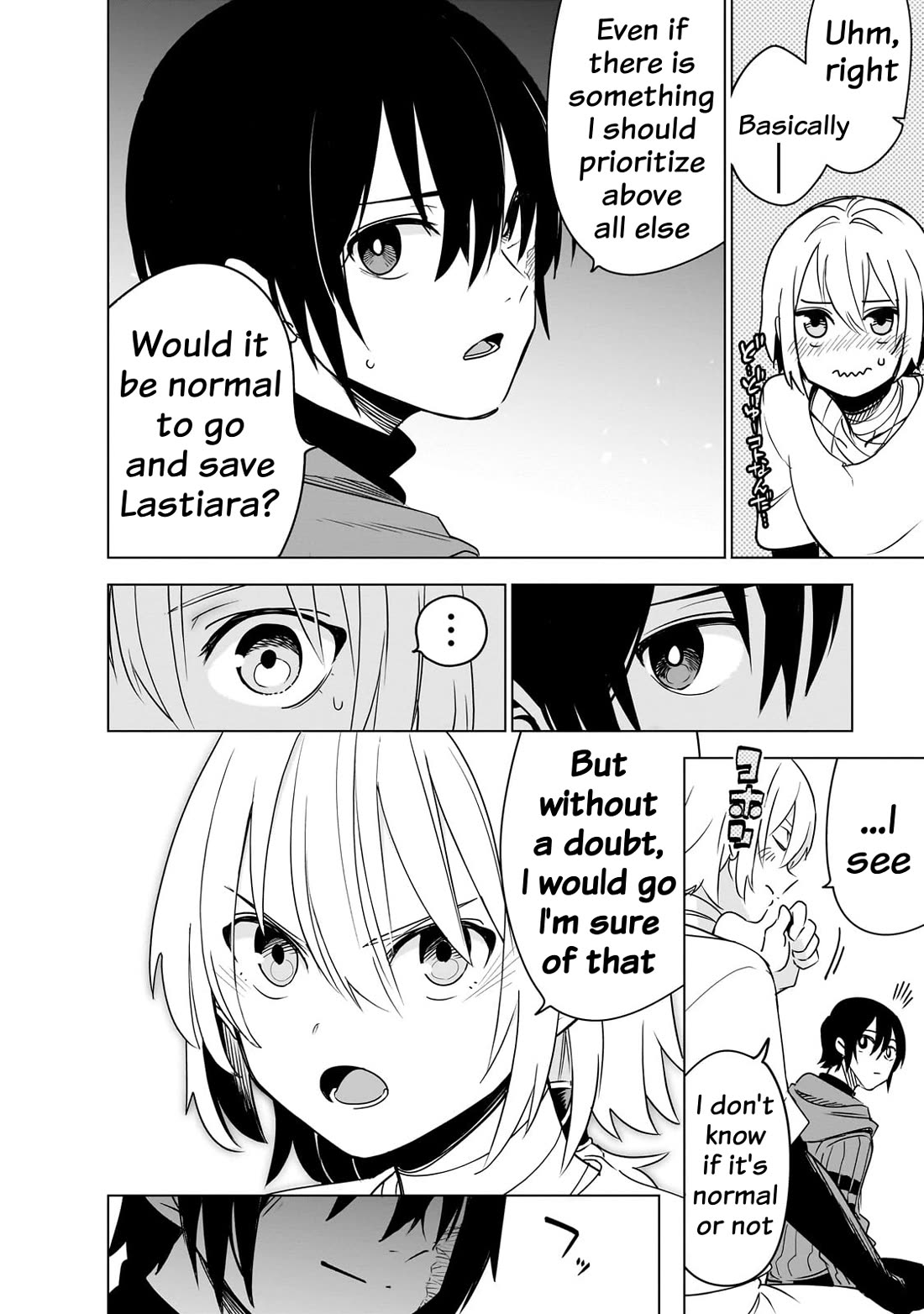 Let's Aim for the Deepest Part of the Otherworldly Labyrinth Chapter 39 page 8 - Chapter 39: The Night Before The Decisive Battle