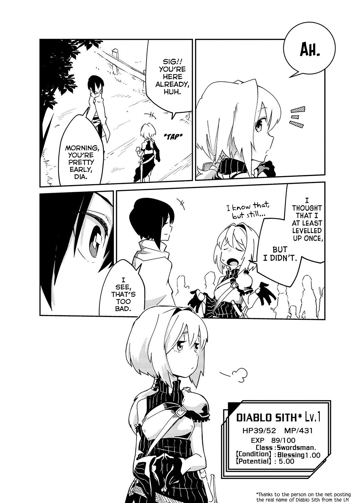 Let's Aim for the Deepest Part of the Otherworldly Labyrinth Chapter 4 page 5 - Chapter 4