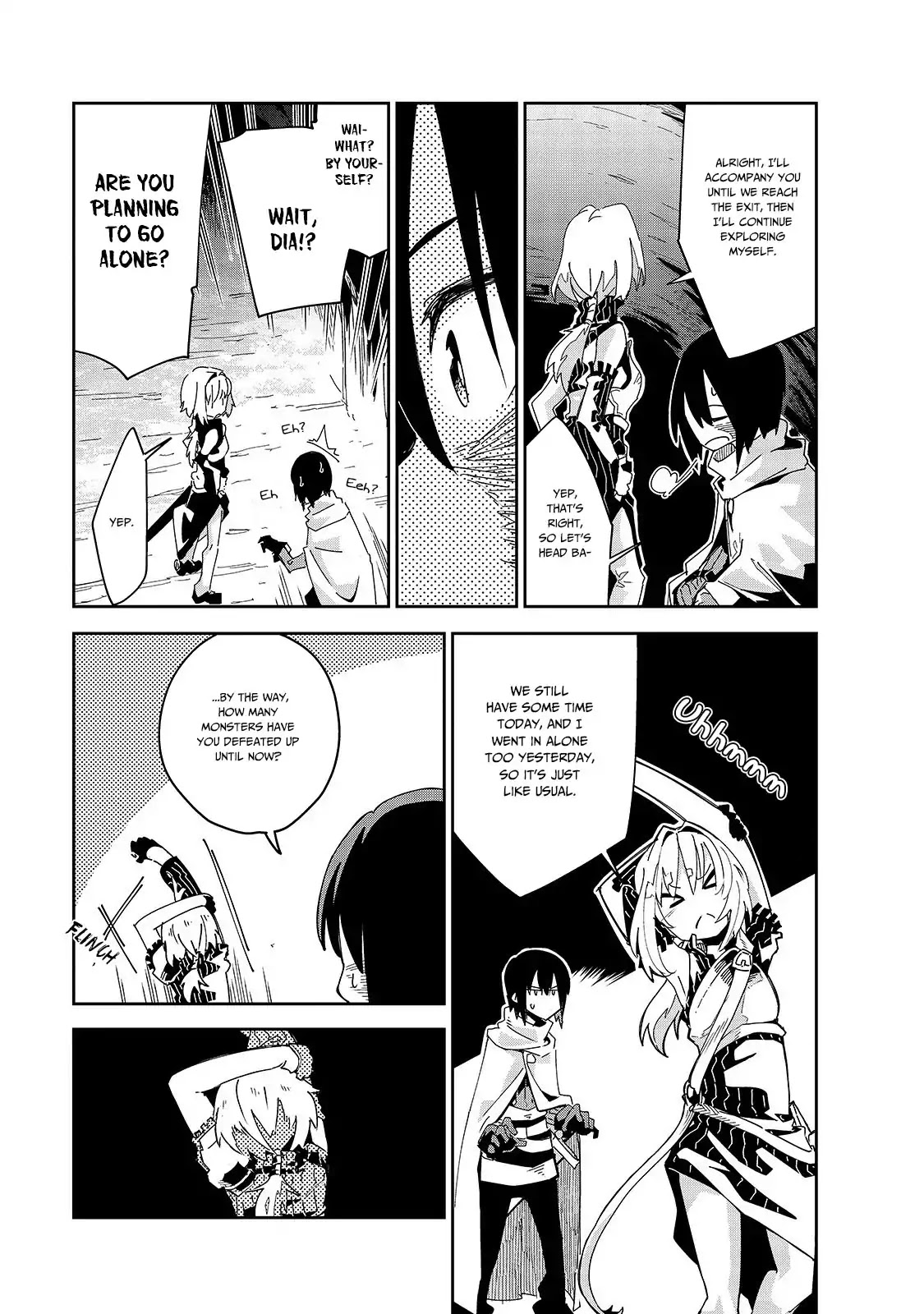 Let's Aim for the Deepest Part of the Otherworldly Labyrinth Chapter 5 page 14 - Chapter 5