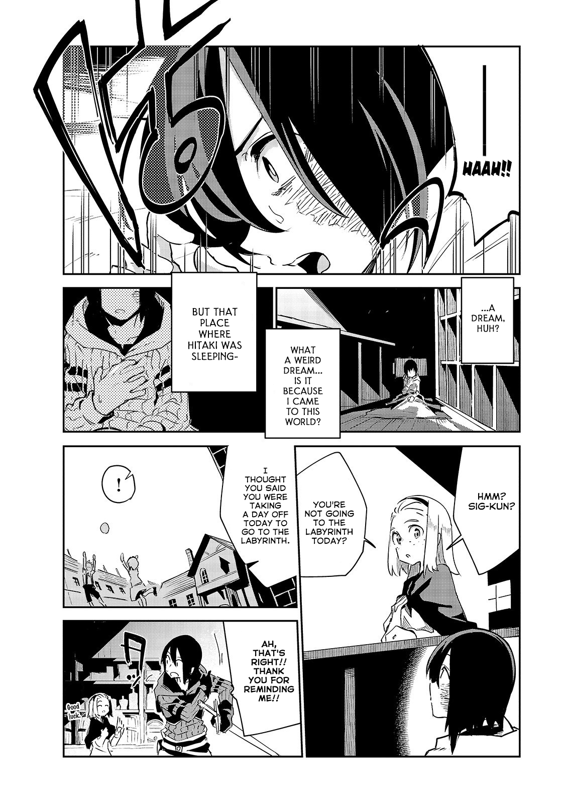 Let's Aim for the Deepest Part of the Otherworldly Labyrinth Chapter 7 page 17 - Chapter 7