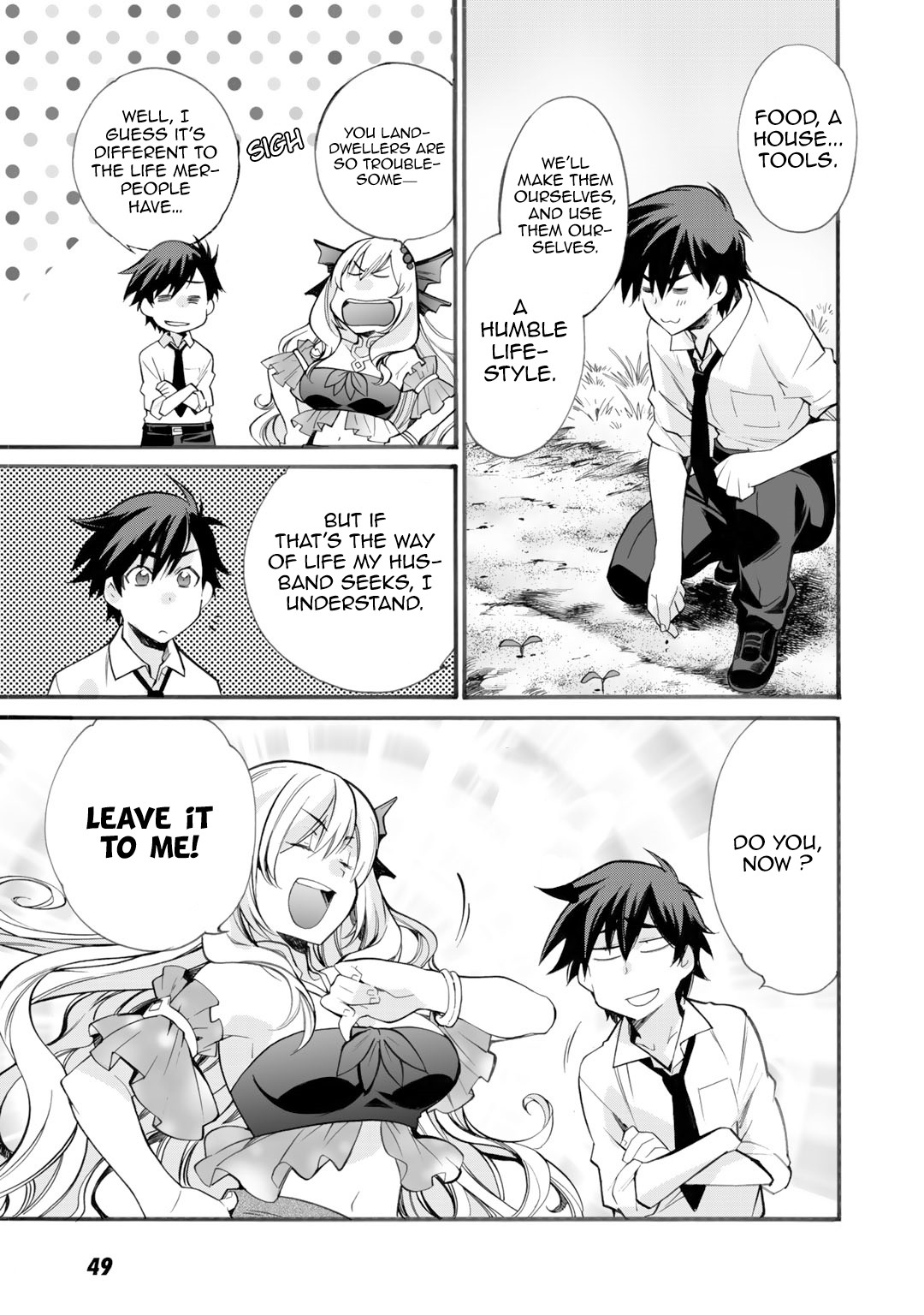 Let's Buy the Land And Cultivate in Different World Chapter 2 page 10 - Chapter 2