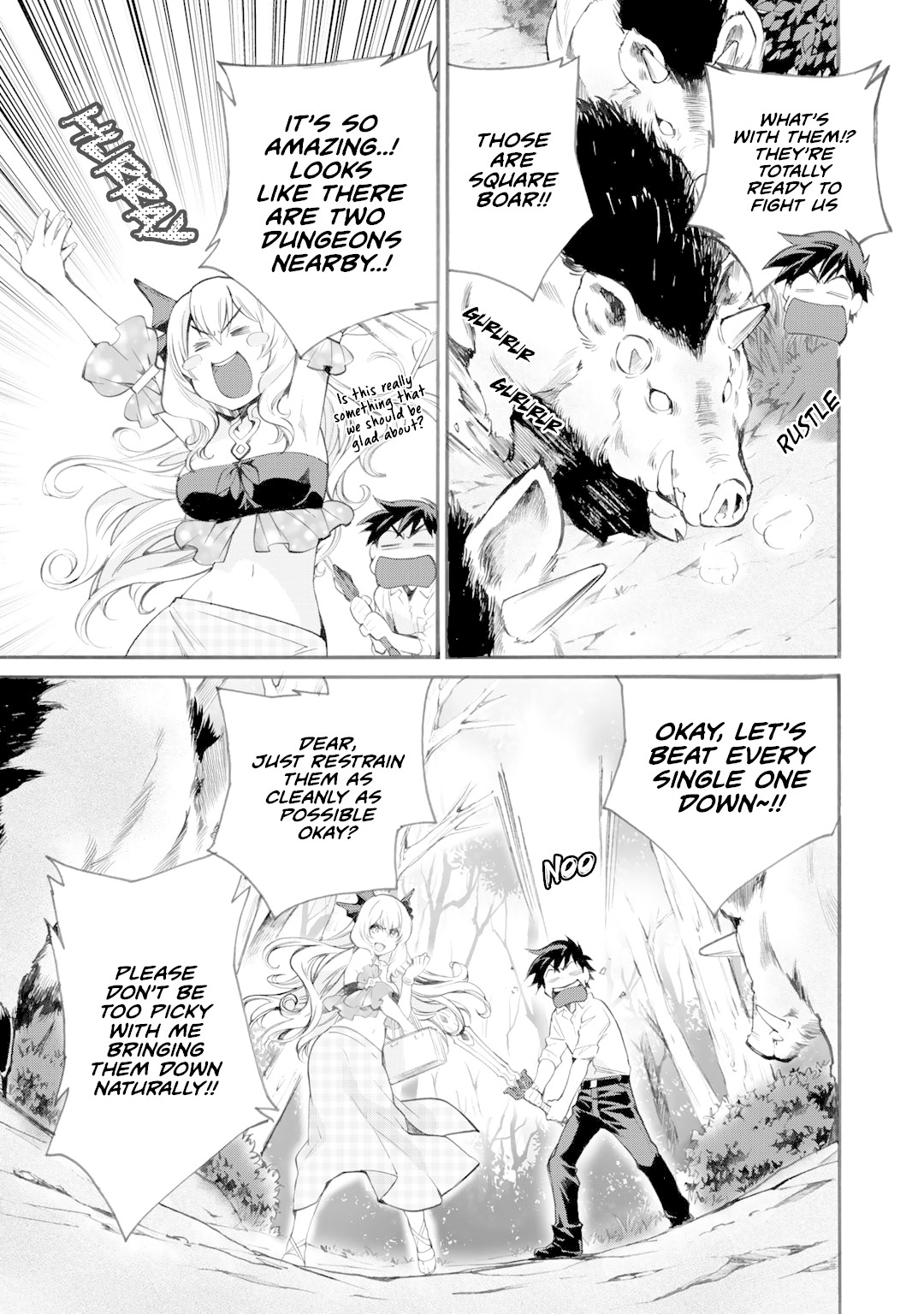 Let's Buy the Land And Cultivate in Different World Chapter 5 page 12 - Chapter 5: He found a dungeon and his farm crops are flourishing?!