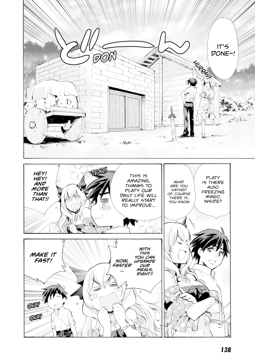 Let's Buy the Land And Cultivate in Different World Chapter 5 page 15 - Chapter 5: He found a dungeon and his farm crops are flourishing?!