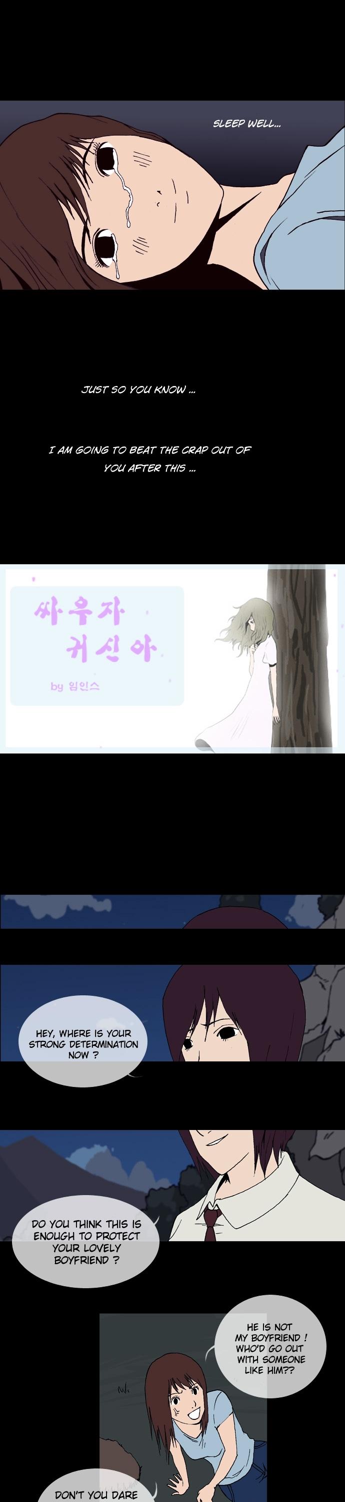 Let's Fight Ghost Chapter 60 page 10 - Chapter 60 : Blood of a fighter (2/3)