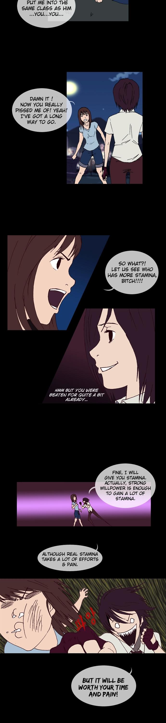 Let's Fight Ghost Chapter 60 page 11 - Chapter 60 : Blood of a fighter (2/3)