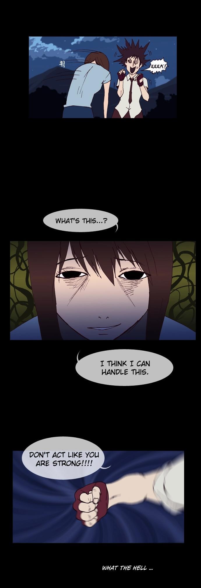 Let's Fight Ghost Chapter 60 page 13 - Chapter 60 : Blood of a fighter (2/3)