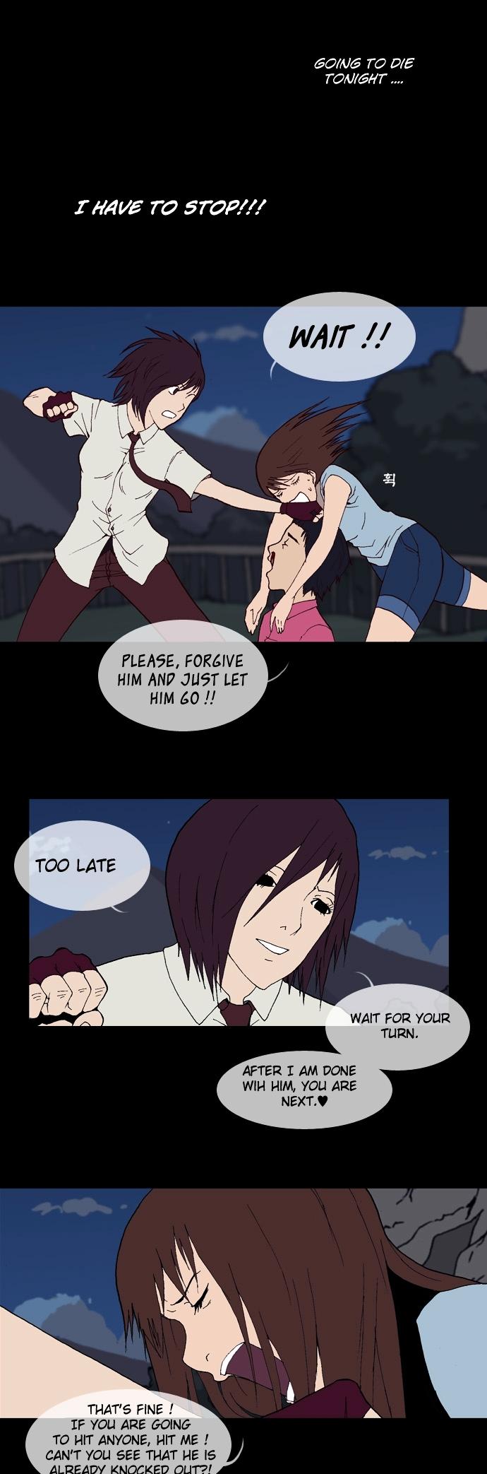 Let's Fight Ghost Chapter 60 page 4 - Chapter 60 : Blood of a fighter (2/3)