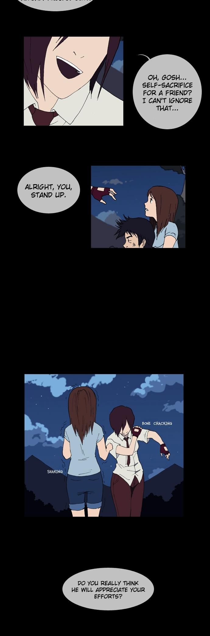 Let's Fight Ghost Chapter 60 page 5 - Chapter 60 : Blood of a fighter (2/3)