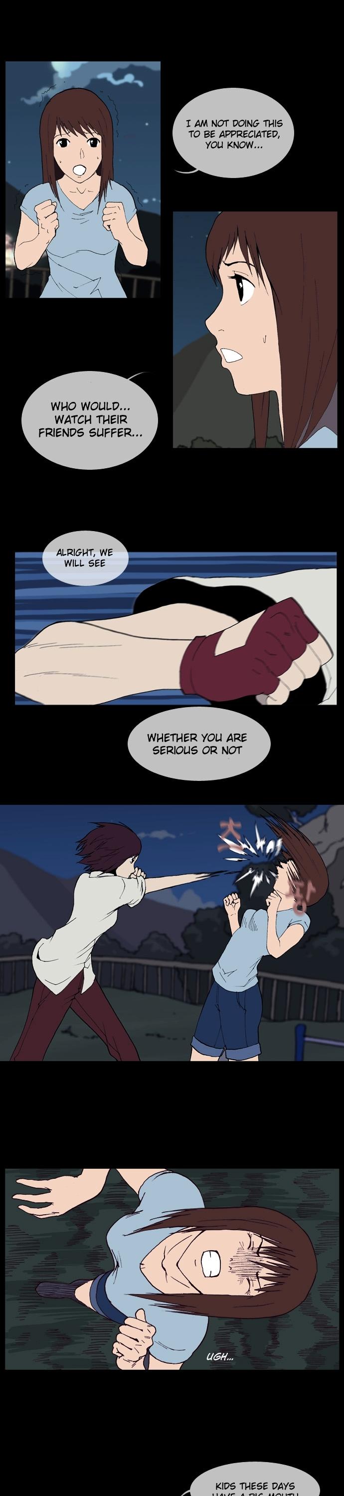 Let's Fight Ghost Chapter 60 page 6 - Chapter 60 : Blood of a fighter (2/3)