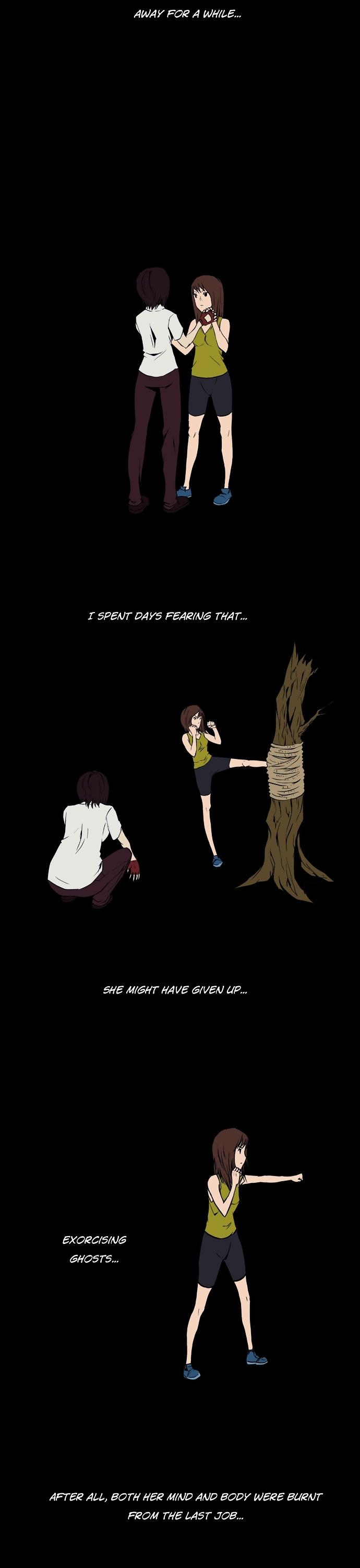 Let's Fight Ghost Chapter 61 page 10 - Chapter 61 : Blood of a fighter (3/3)
