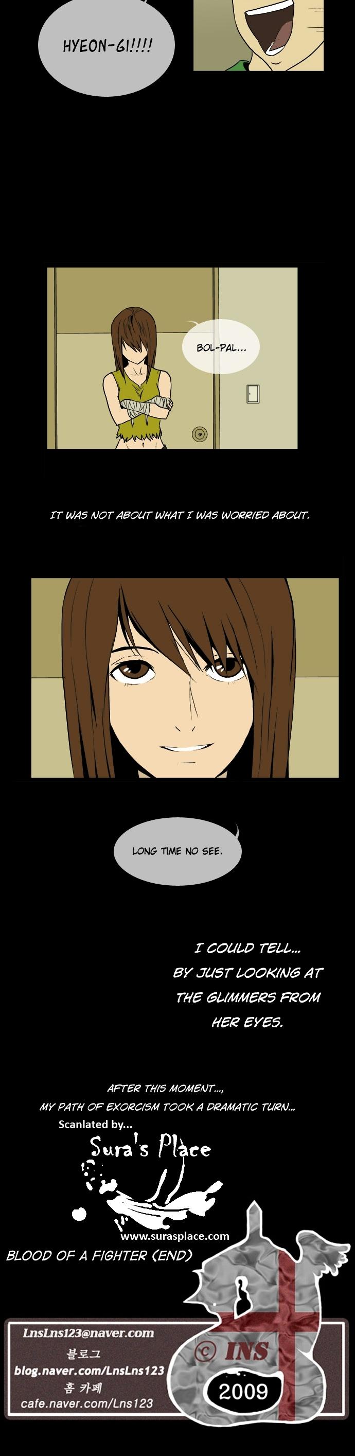 Let's Fight Ghost Chapter 61 page 14 - Chapter 61 : Blood of a fighter (3/3)