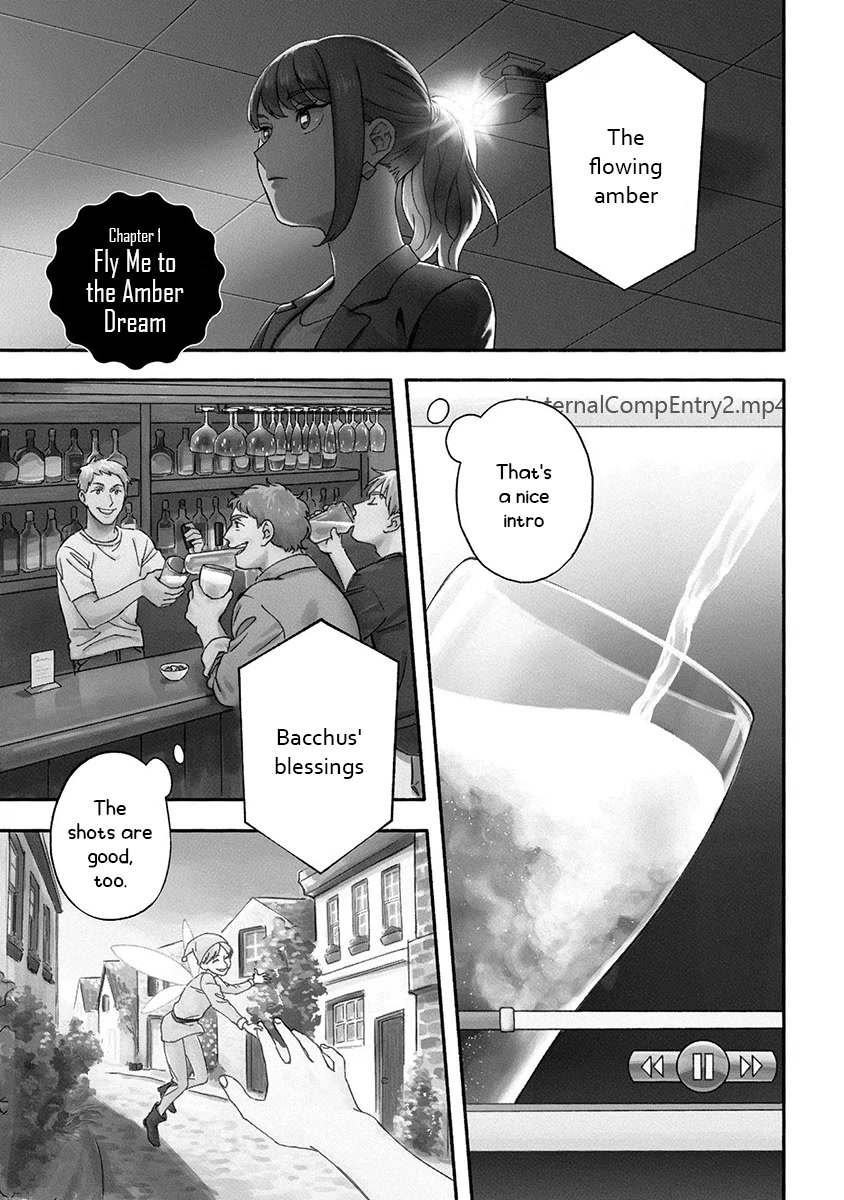 Let’s Get Drunk with Amber Dreams ~Amber Days and Golden Nights~ Chapter 1 page 1 - Chapter 1: Fly Me to the Amber Dream