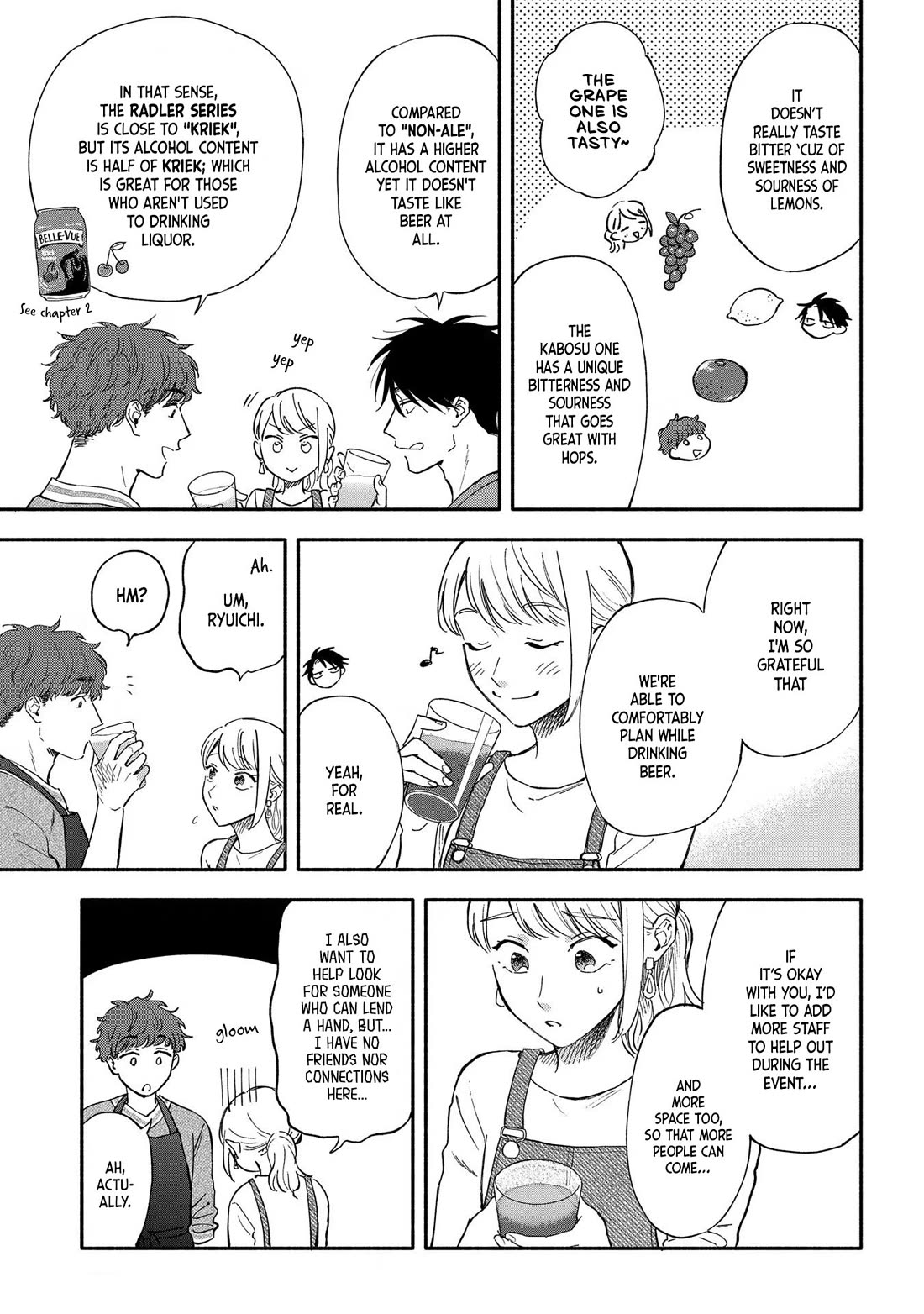 Let’s Get Drunk with Amber Dreams ~Amber Days and Golden Nights~ Chapter 10 page 15 - Chapter 10: Non-Alcoholic Beer and the Dancing Bear