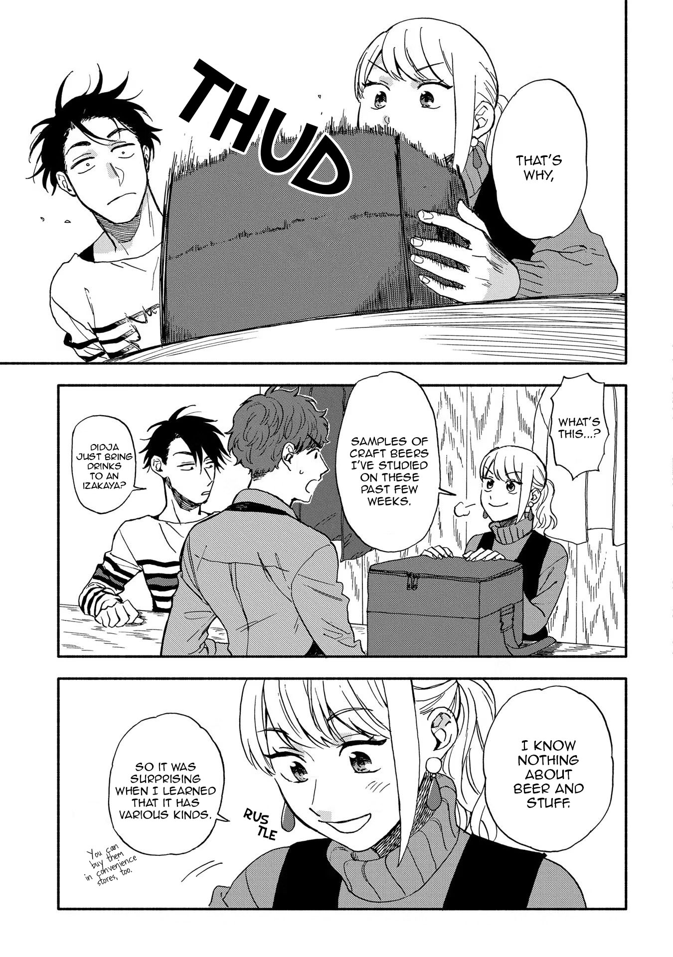 Let’s Get Drunk with Amber Dreams ~Amber Days and Golden Nights~ Chapter 2 page 11 - Chapter 2: Wonderful Tap Choice