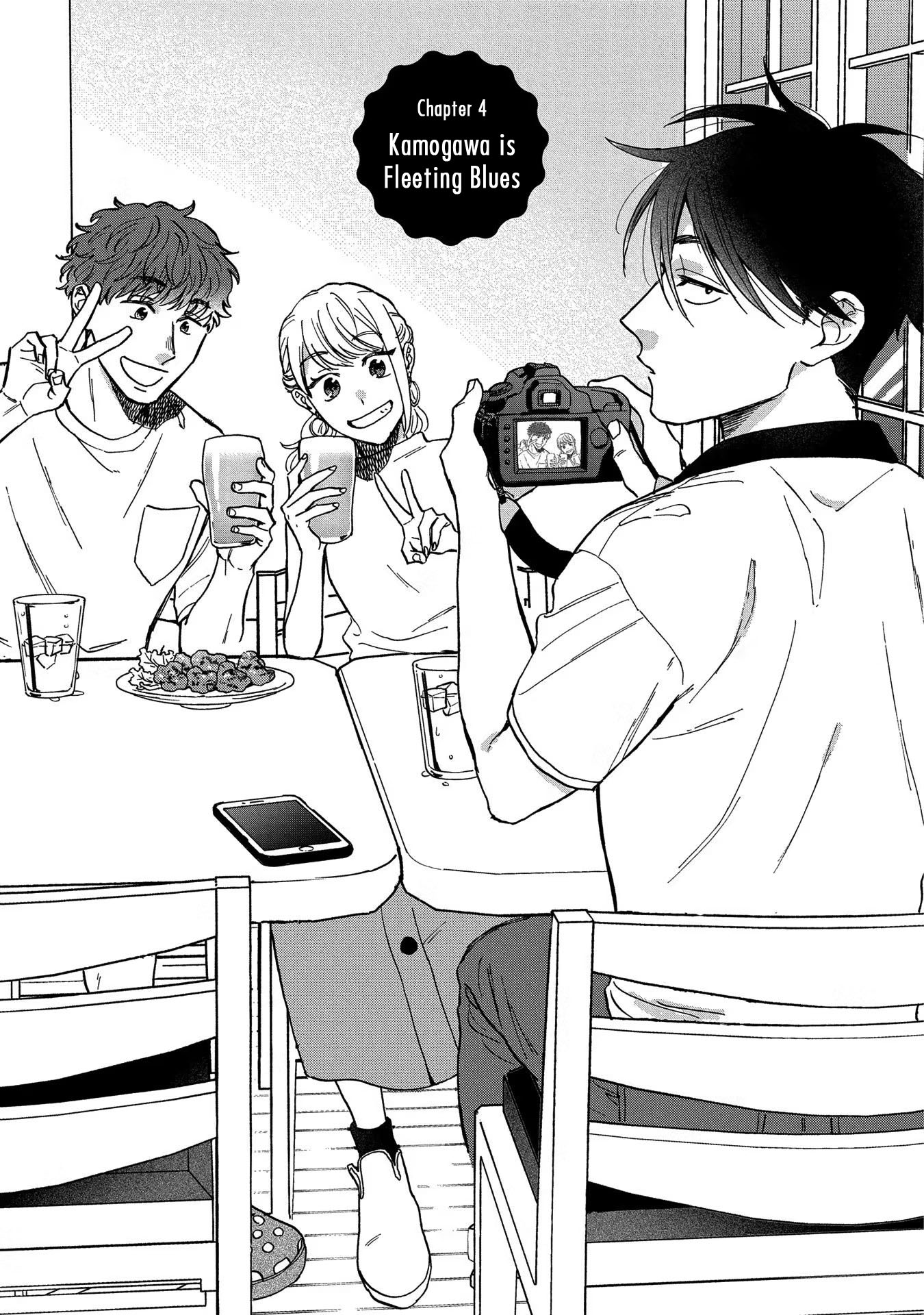 Let’s Get Drunk with Amber Dreams ~Amber Days and Golden Nights~ Chapter 4 page 1 - Chapter 4: Kamogawa is Fleeting Blues