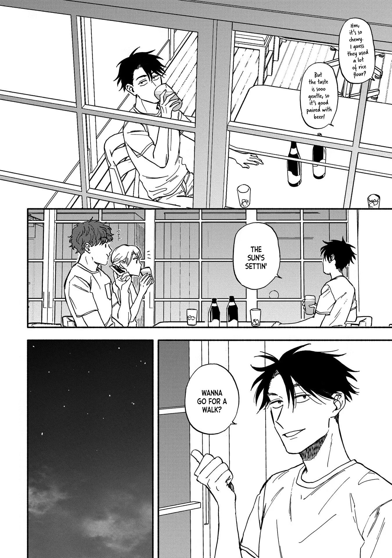 Let’s Get Drunk with Amber Dreams ~Amber Days and Golden Nights~ Chapter 4 page 14 - Chapter 4: Kamogawa is Fleeting Blues