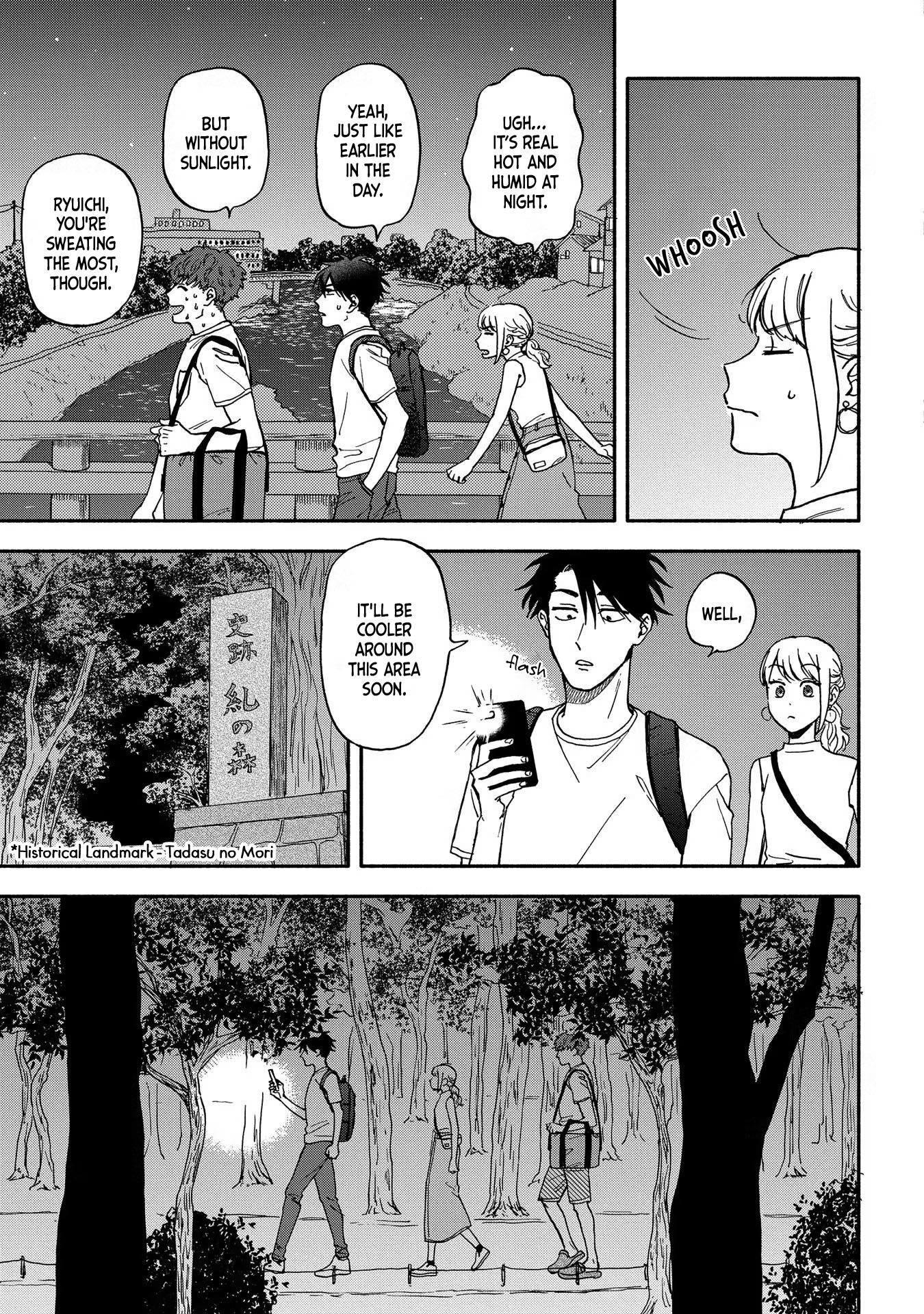 Let’s Get Drunk with Amber Dreams ~Amber Days and Golden Nights~ Chapter 4 page 15 - Chapter 4: Kamogawa is Fleeting Blues