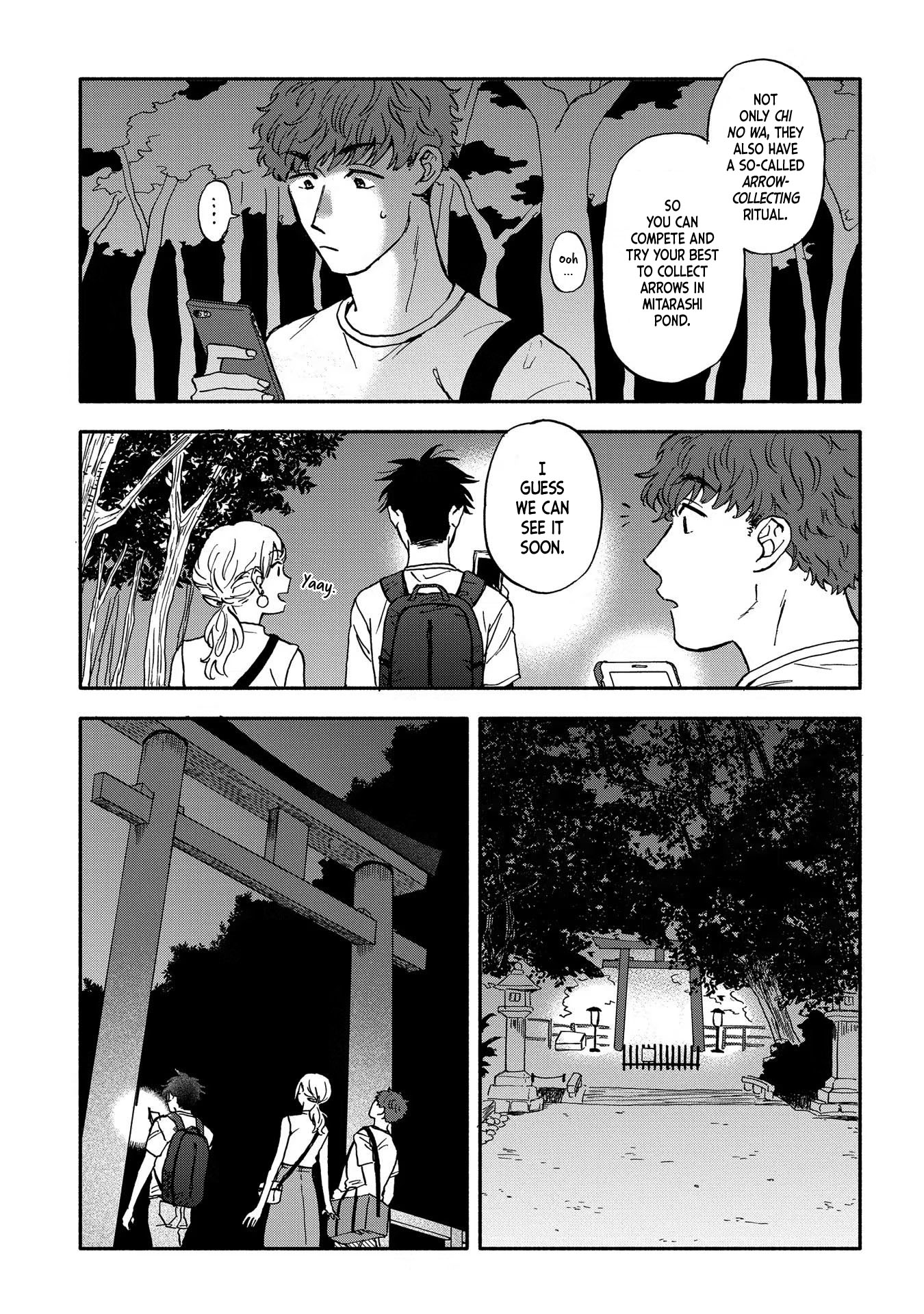 Let’s Get Drunk with Amber Dreams ~Amber Days and Golden Nights~ Chapter 4 page 17 - Chapter 4: Kamogawa is Fleeting Blues