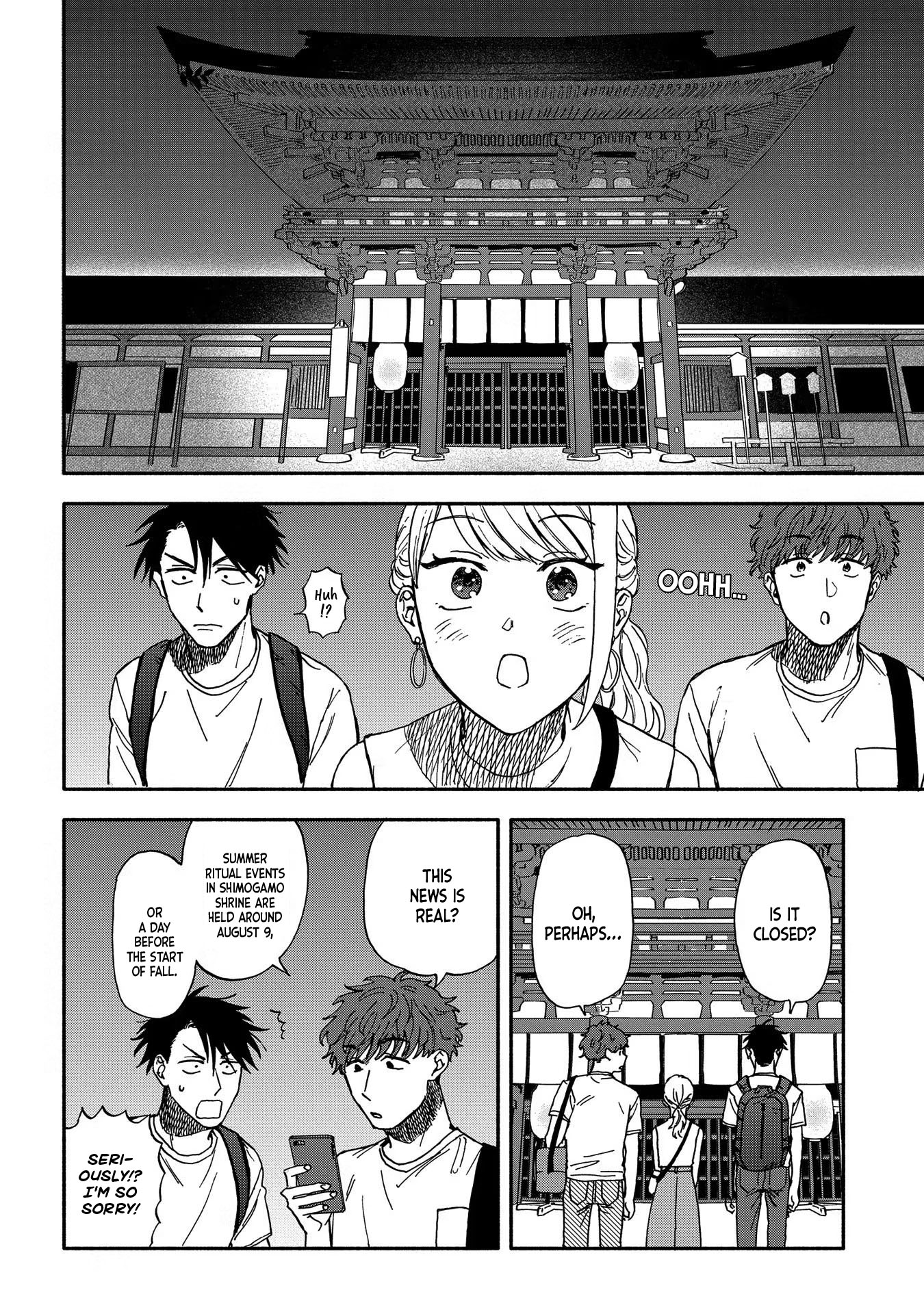 Let’s Get Drunk with Amber Dreams ~Amber Days and Golden Nights~ Chapter 4 page 18 - Chapter 4: Kamogawa is Fleeting Blues