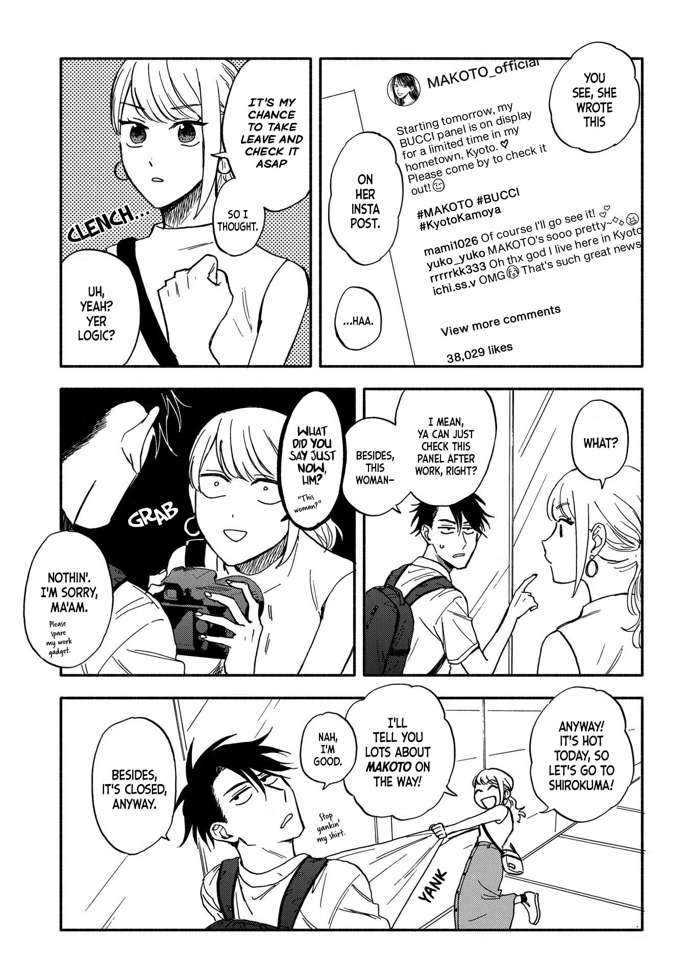 Let’s Get Drunk with Amber Dreams ~Amber Days and Golden Nights~ Chapter 4 page 5 - Chapter 4: Kamogawa is Fleeting Blues